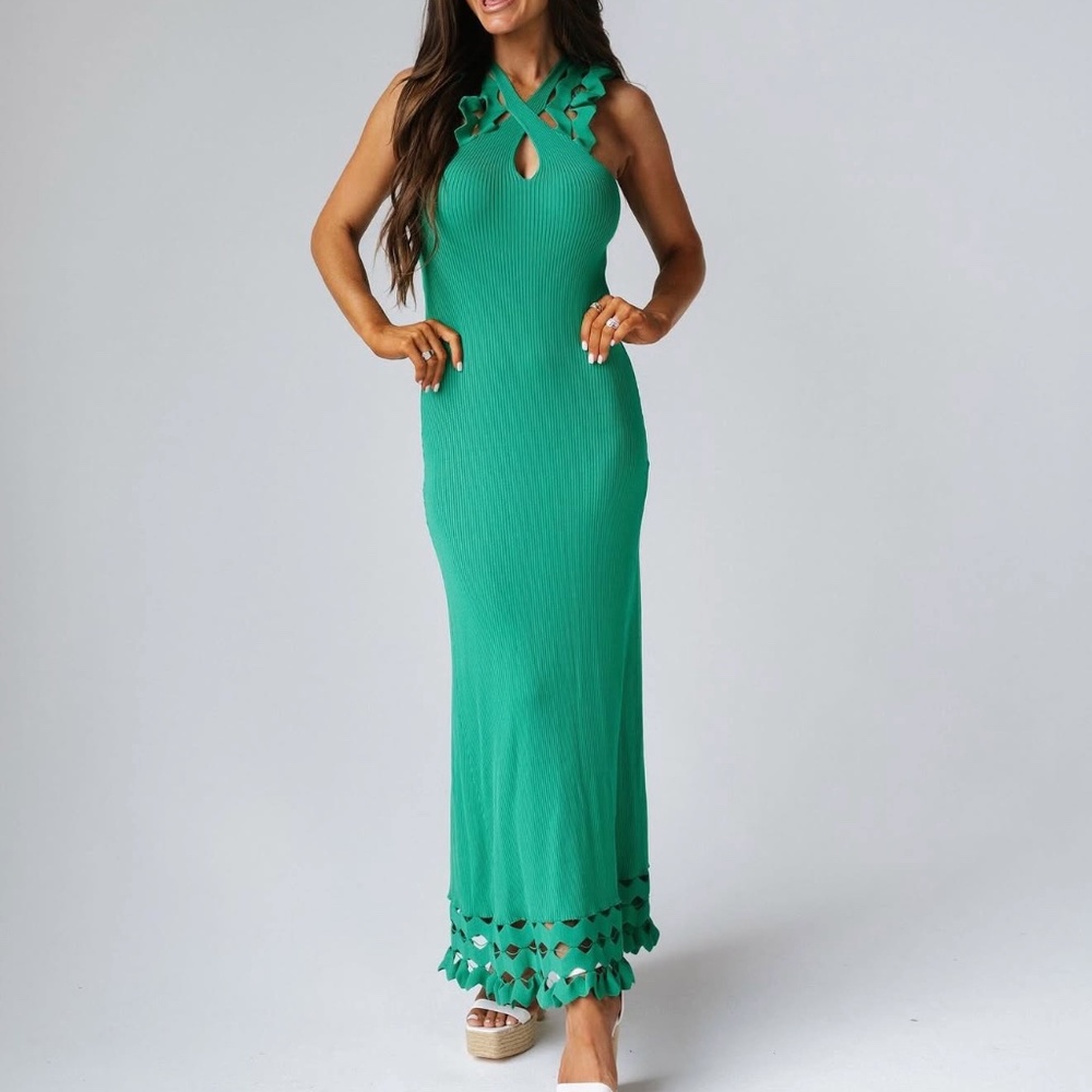 Costa Rica Crochet Maxi Dress